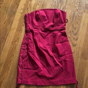 Express Red Dress Size 12, Like New condition